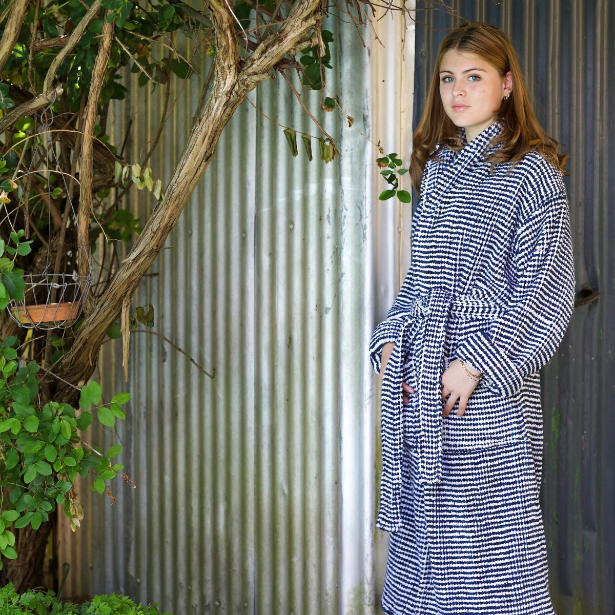 Traditional handwoven thick and flat weave Robes