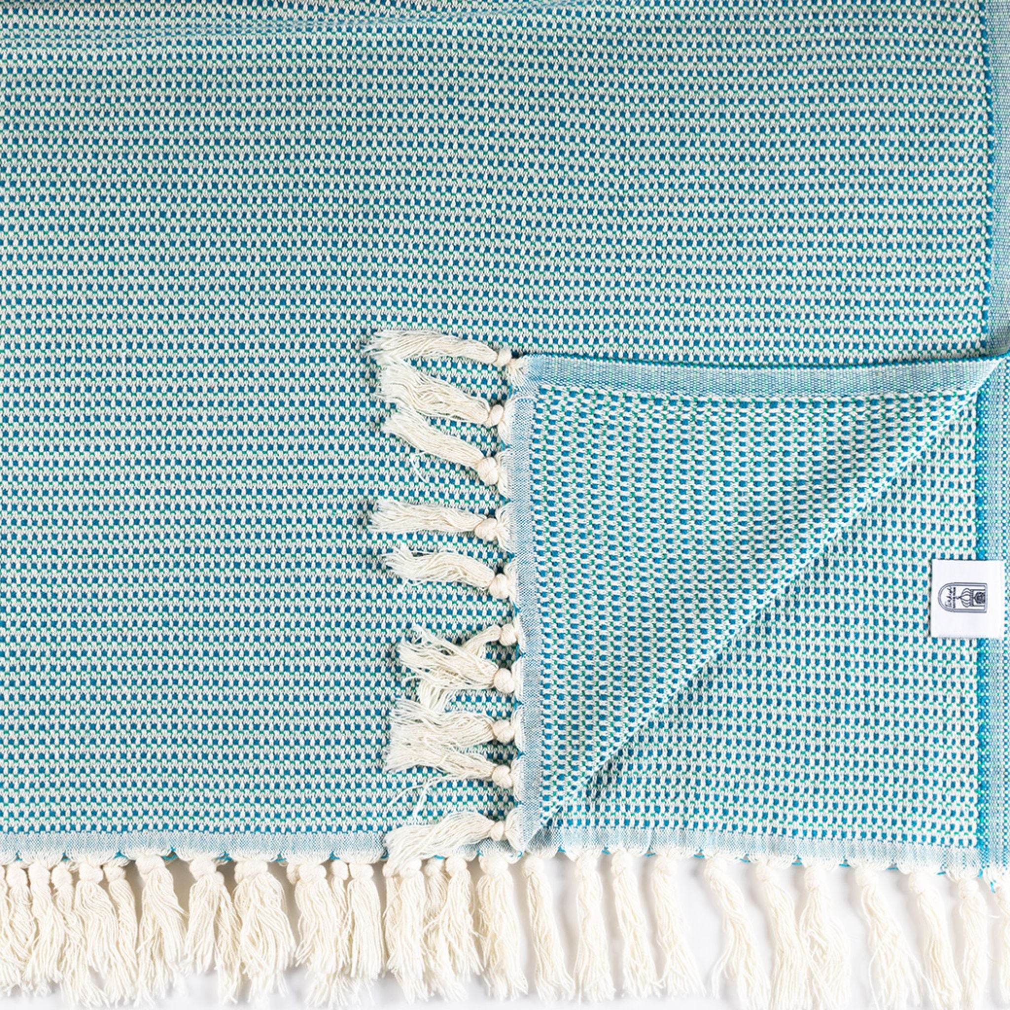 Criss Cross Pestamel Throw - Turkish Bath & Home