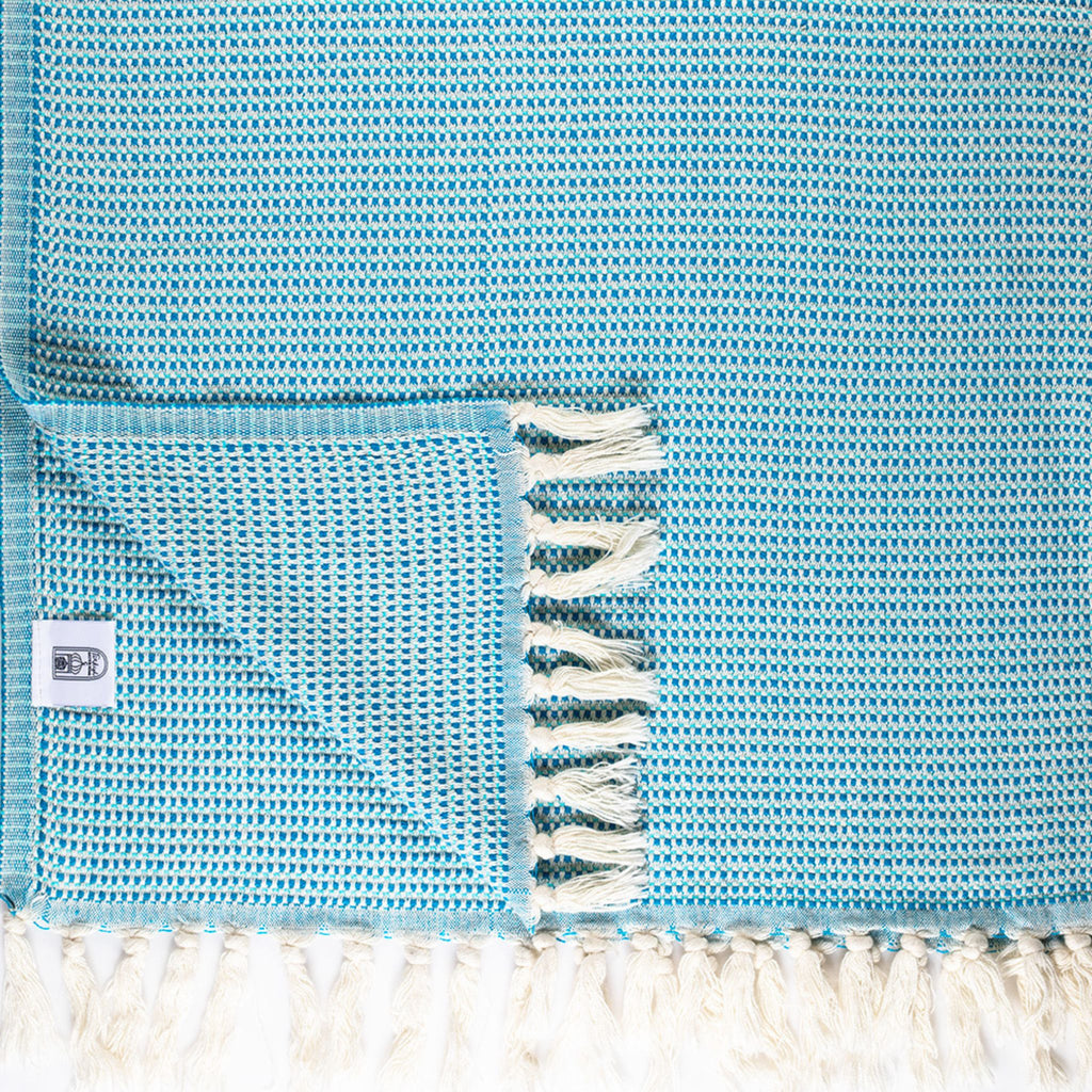 Criss Cross Pestamel Throw - Turkish Bath & Home