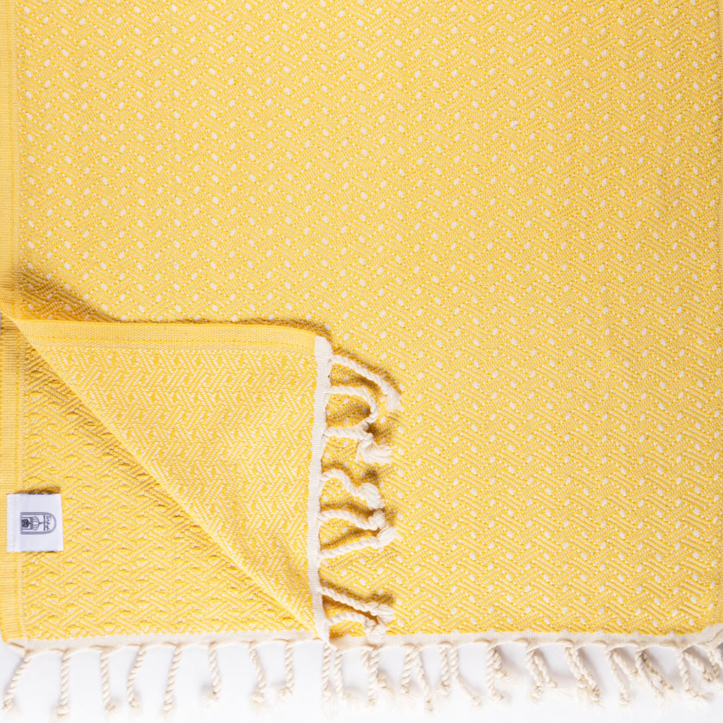 Dot Design Hand Towel - Turkish Bath & Home