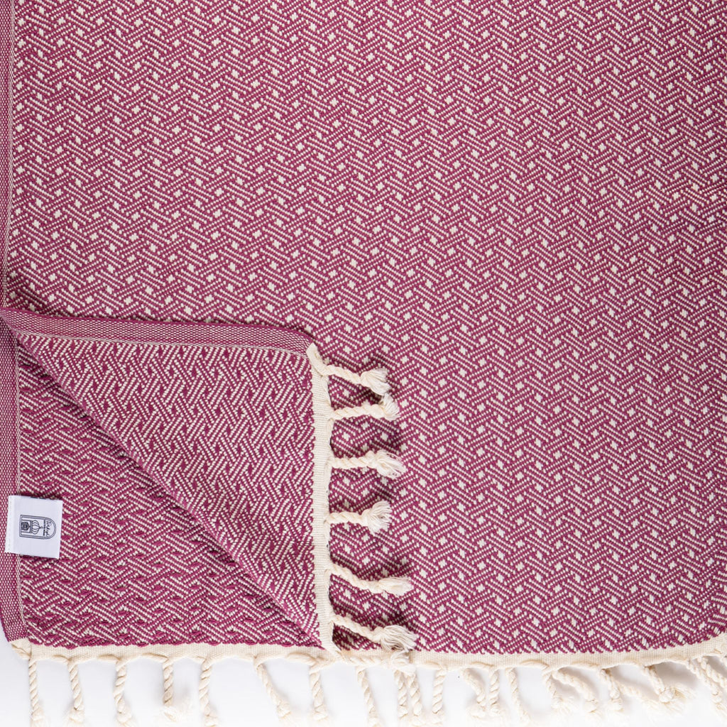 Dot Design Hand Towel - Turkish Bath & Home