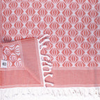 Octagonal Leaf Pestamel Towel - Turkish Bath & Home