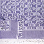 Octagonal Leaf Pestamel Towel - Turkish Bath & Home