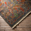 Afghan Sultan Design Rug by Turkish Bath & Home featuring intricate traditional patterns in warm earthy tones.