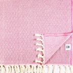 Diamond Flat Weave Bed Cover