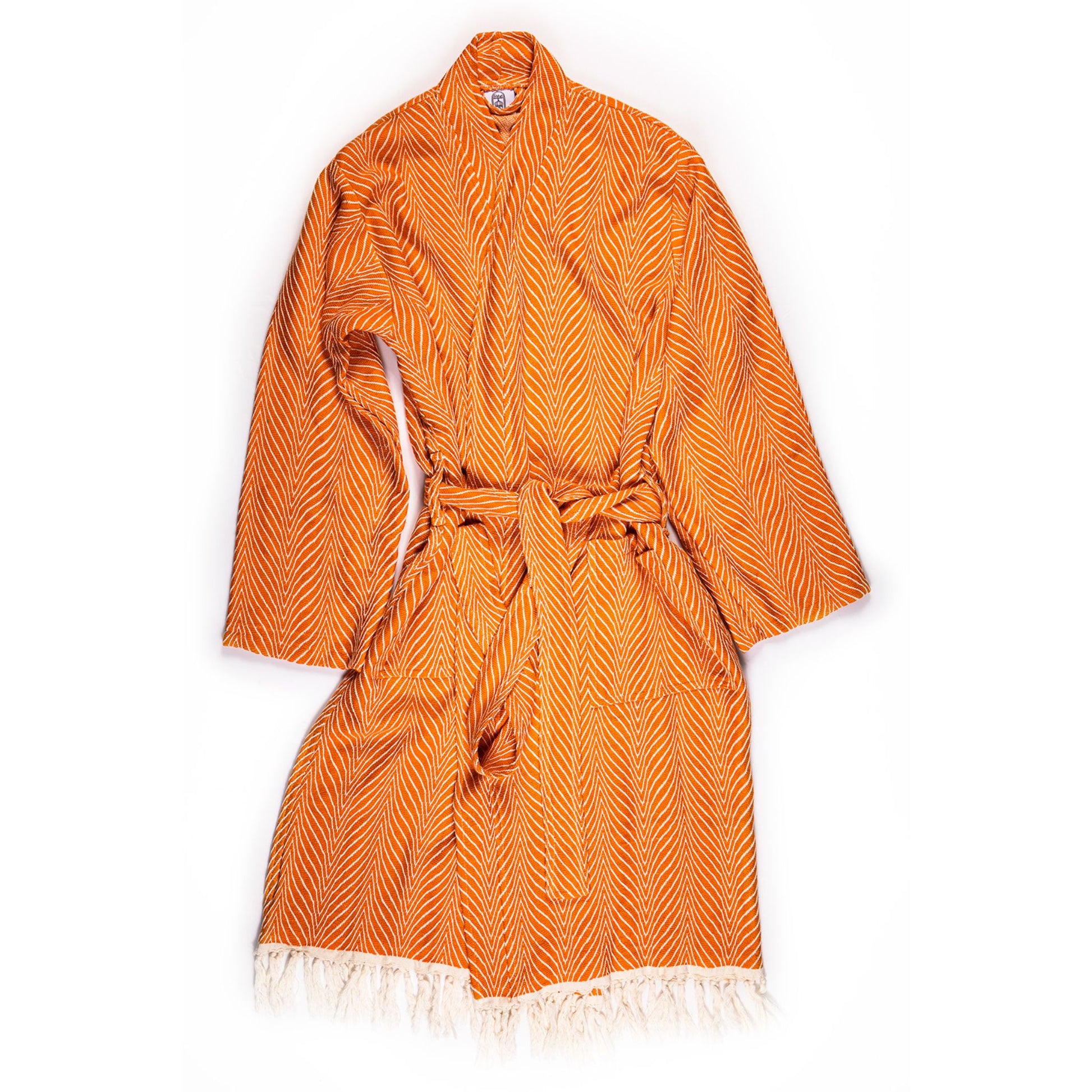 Wave Pestamel Robe - Turkish Bath & Home