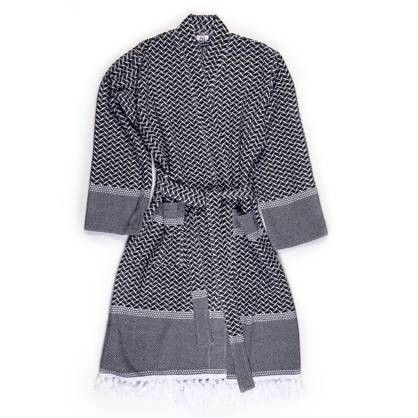 Wave Pestamel Robe - Turkish Bath & Home