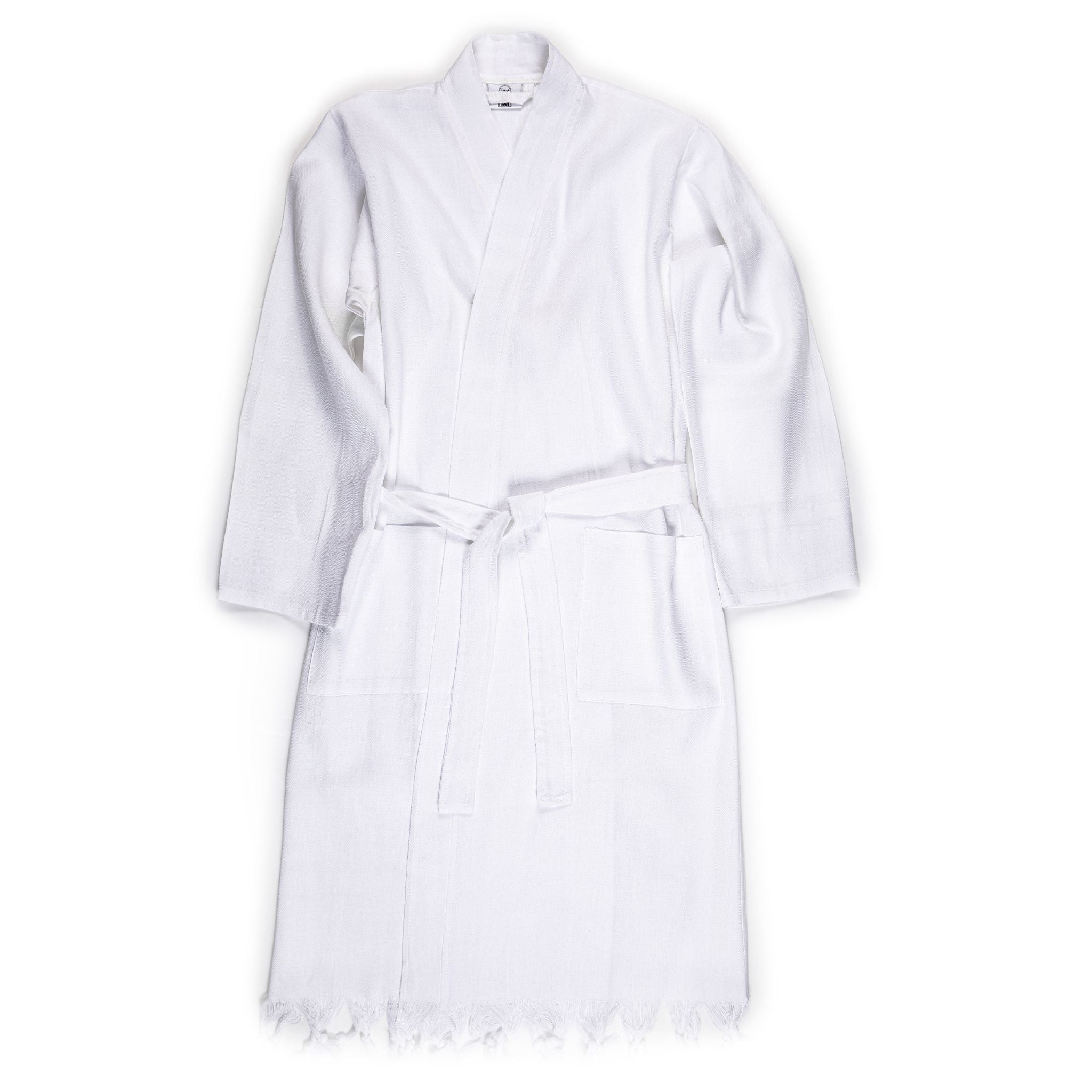 Stripes Pestamel Robe - Turkish Bath & Home