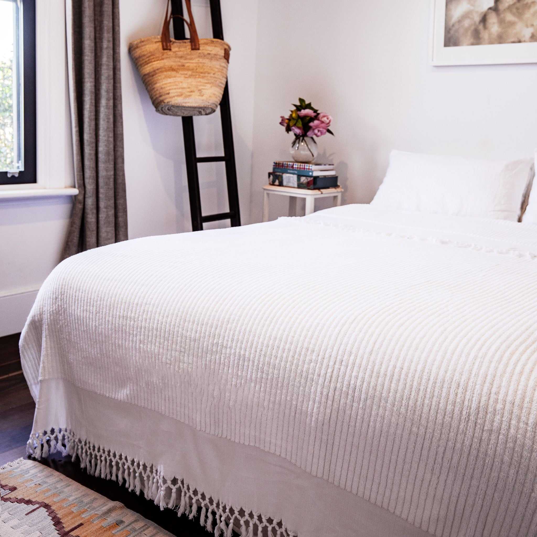 Thick Looped Bed Cover - Turkish Bath & Home