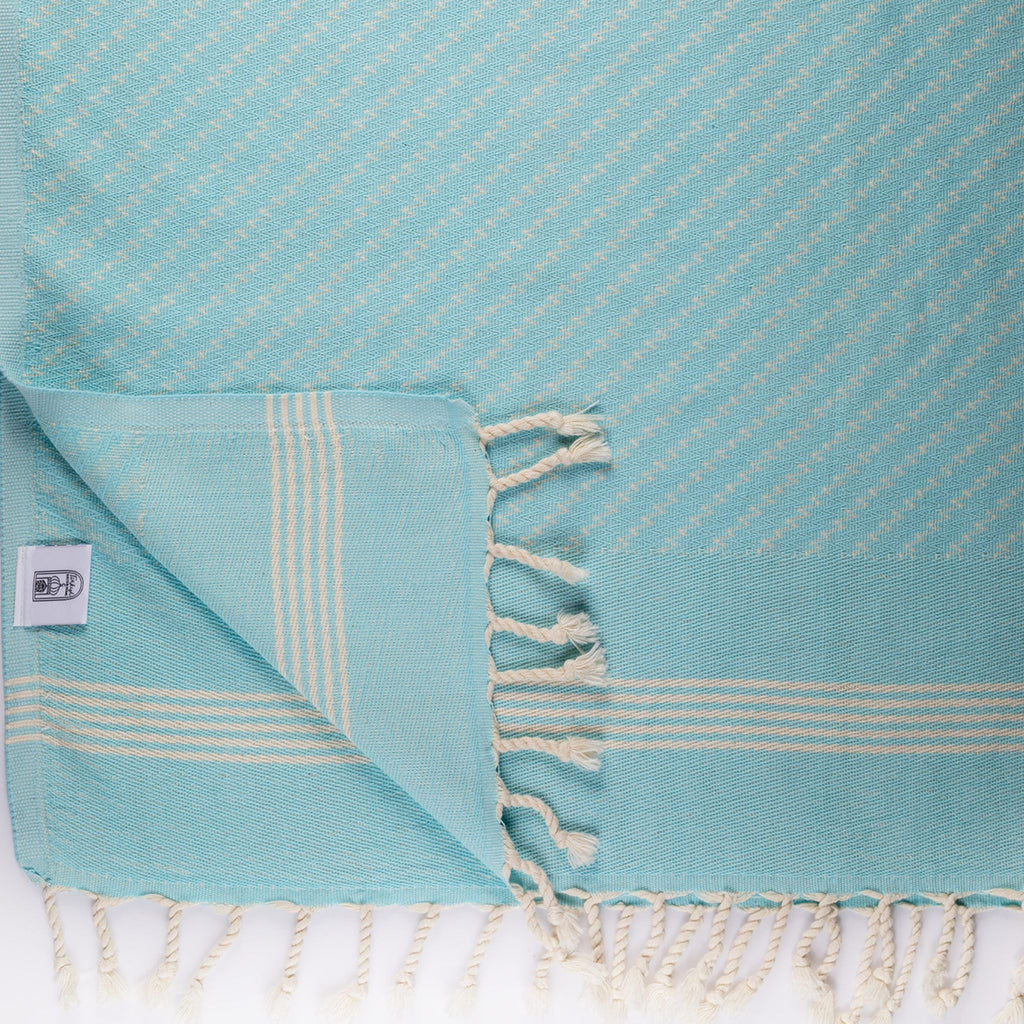 Zig Zag Pestamel Towel - Turkish Bath & Home