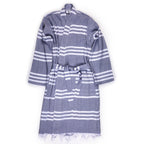 Stripes Pestamel Robe - Turkish Bath & Home
