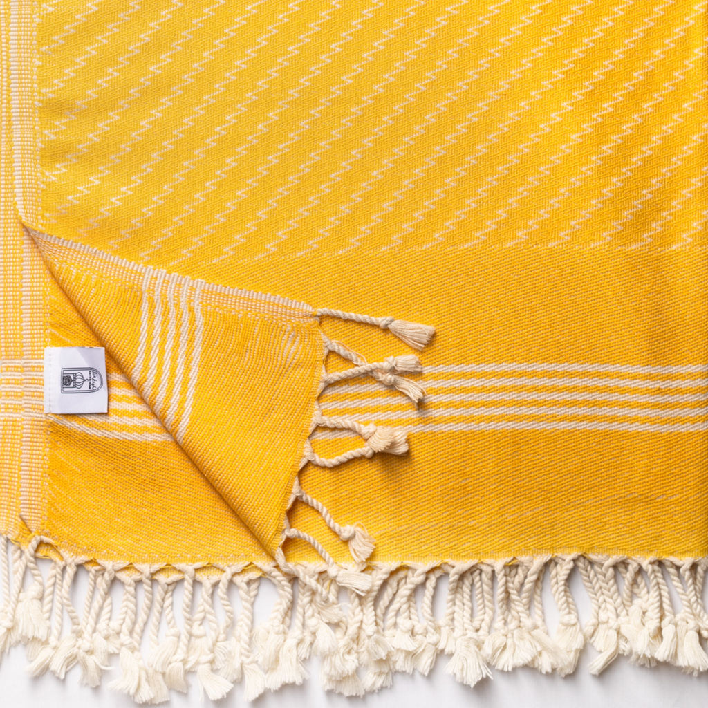 Zig Zag Pestamel Towel - Turkish Bath & Home