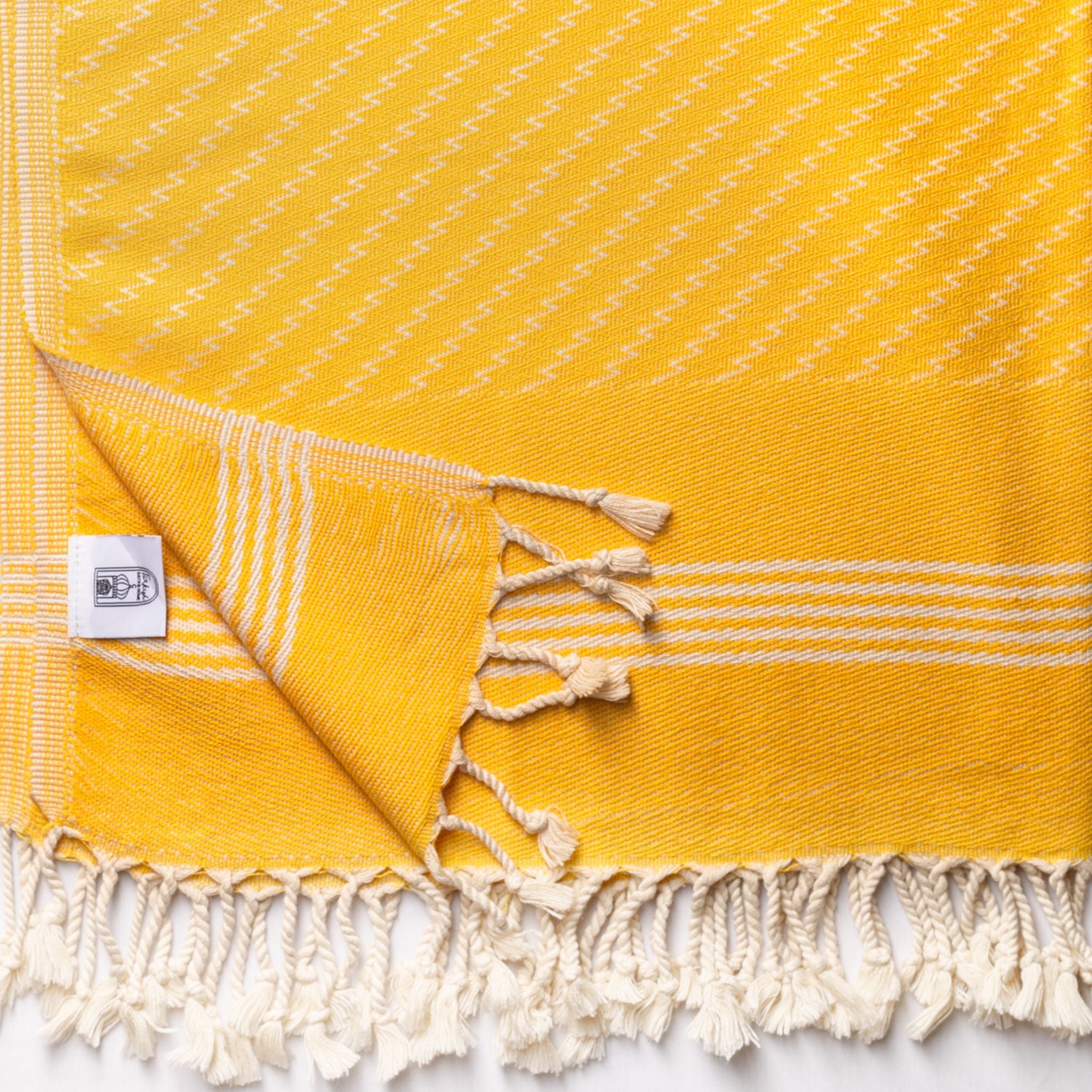 Zig Zag Pestamel Towel - Turkish Bath & Home