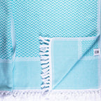 Wave Pestamel Throw - Turkish Bath & Home