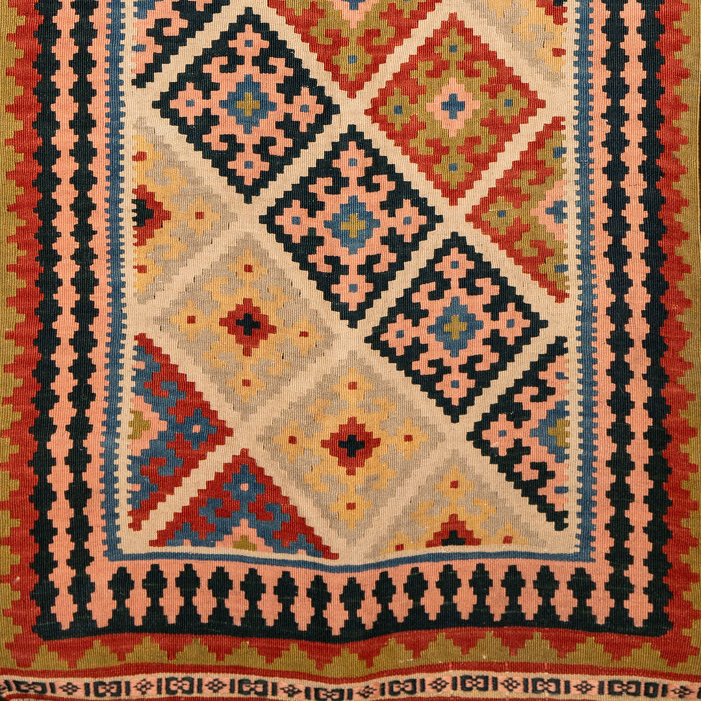 Vintage Afshar Kilim Runner / Iran - Turkish Bath & Home