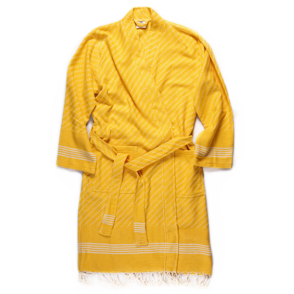 Zig Zag Pestamel Robe - Turkish Bath & Home