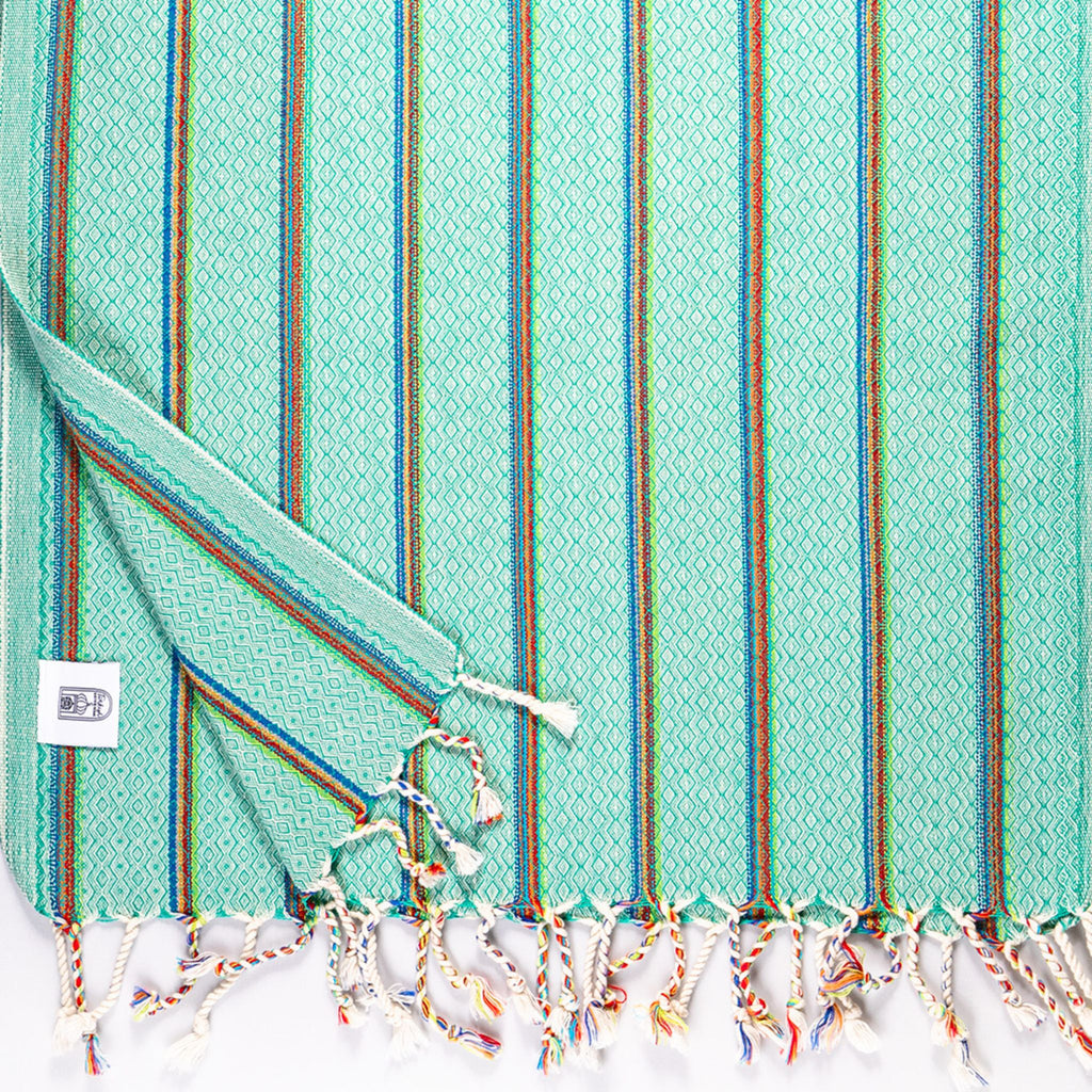 Multi-Striped Pestamel Scarves - Turkish Bath & Home