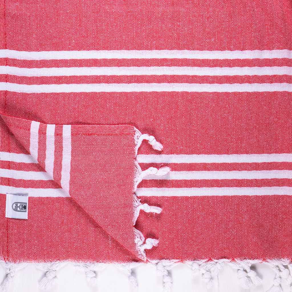Stripes Flat Weave Light Weight Towel