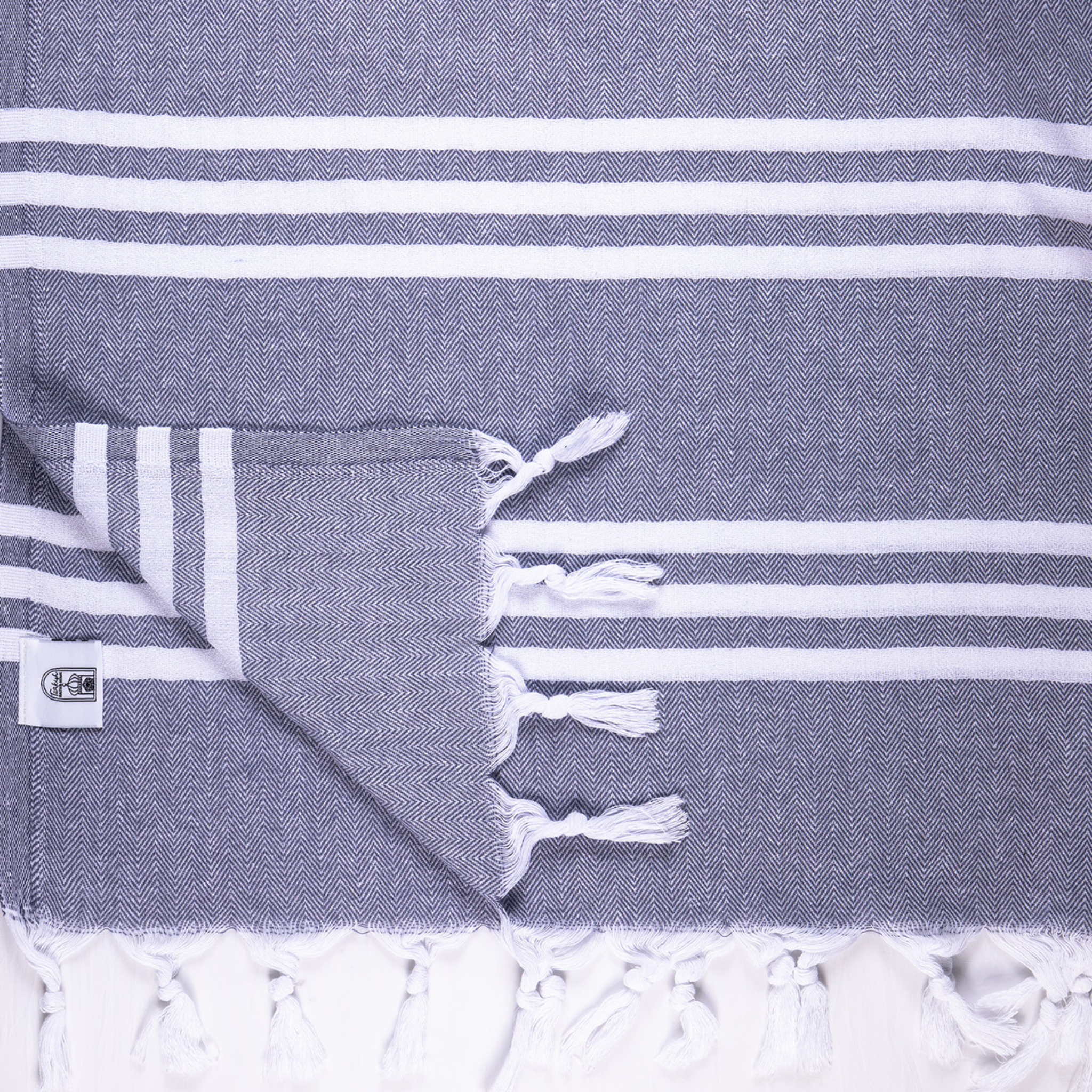 Stripes Flat Weave Light Weight Towel
