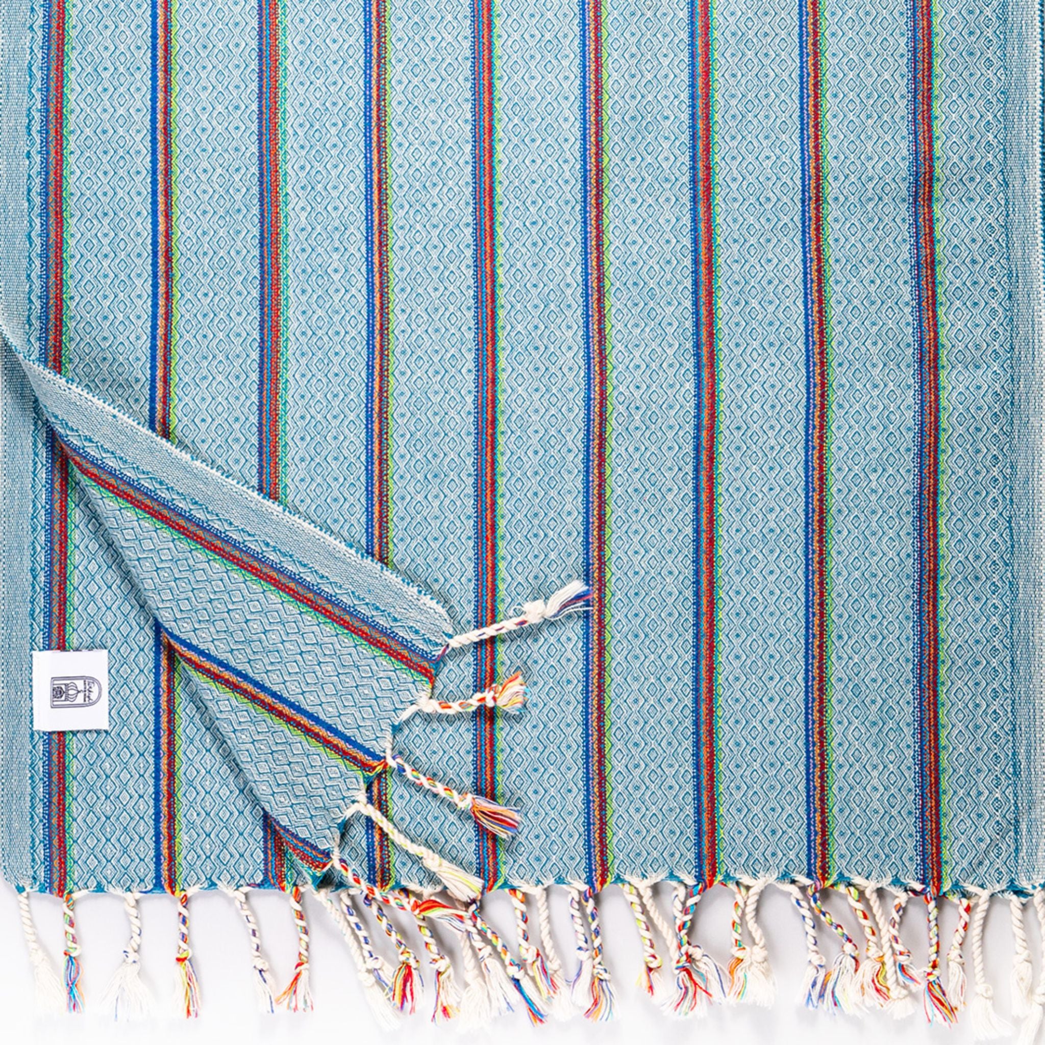 Multi-Striped Pestamel Scarves - Turkish Bath & Home