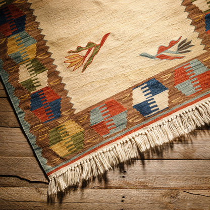 New Usak Kilim (Fine ) / Turkey - Turkish Bath & Home