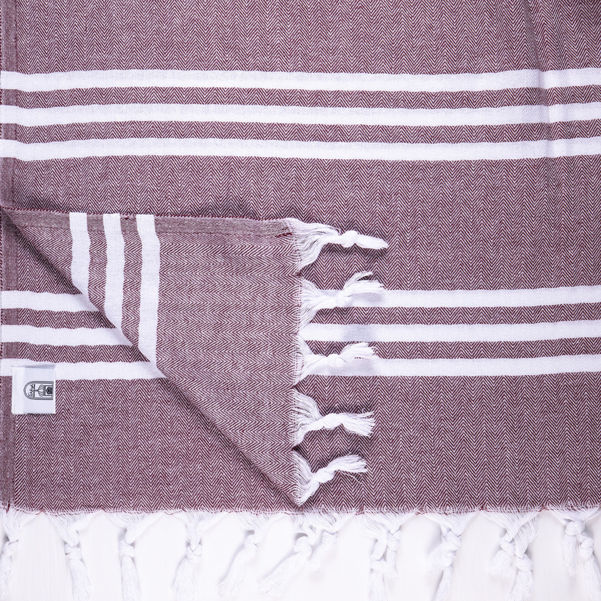 Stripes Flat Weave Light Weight Towel