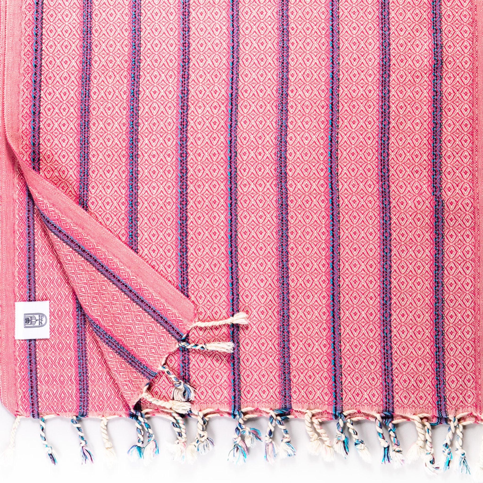 Multi-Striped Pestamel Scarves - Turkish Bath & Home