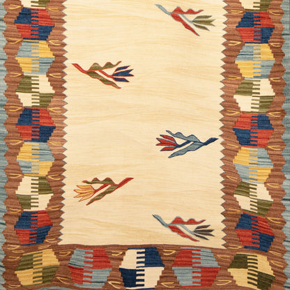 New Usak Kilim (Fine ) / Turkey - Turkish Bath & Home