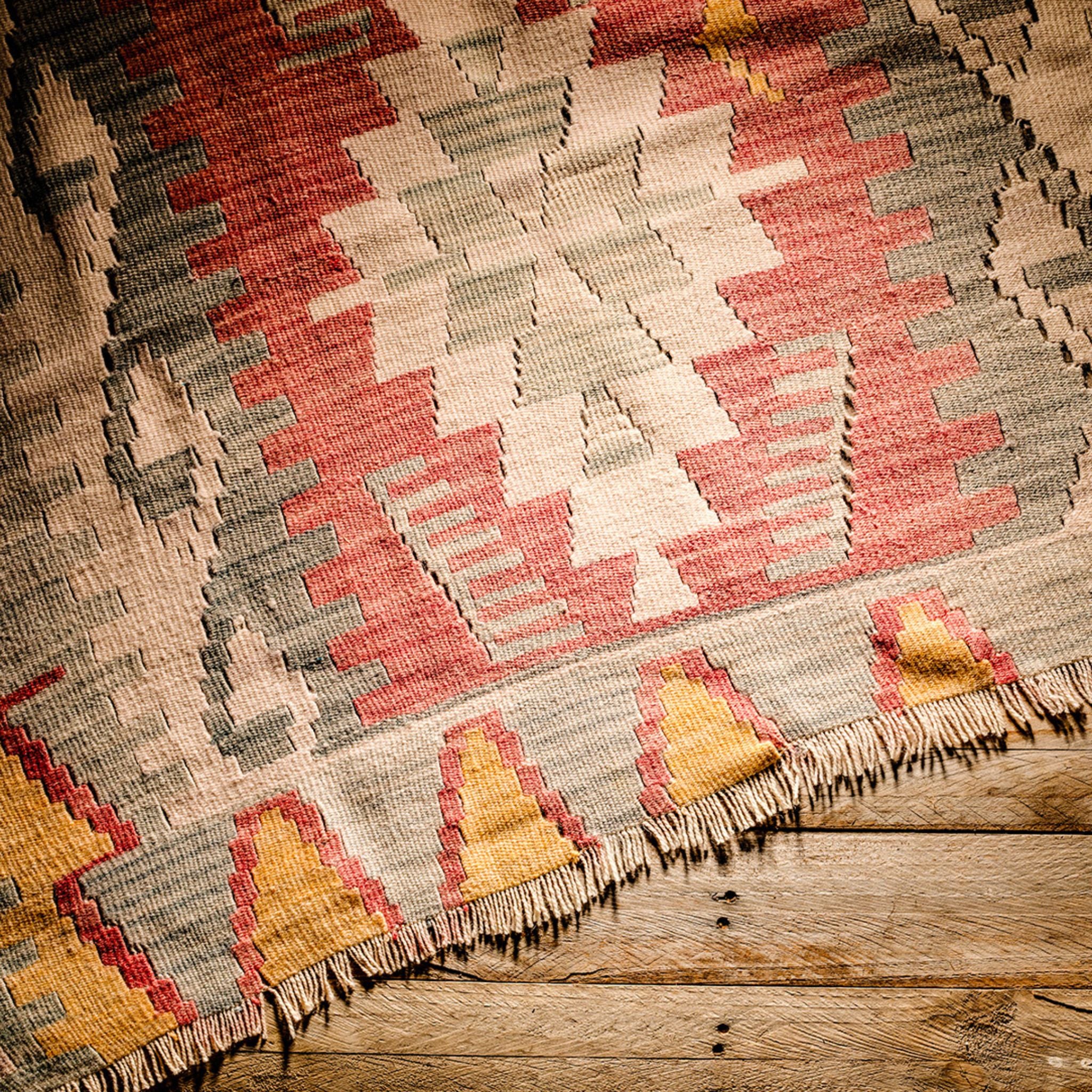 Vintage Kayseri Kilim / Turkey - Turkish Bath & Home