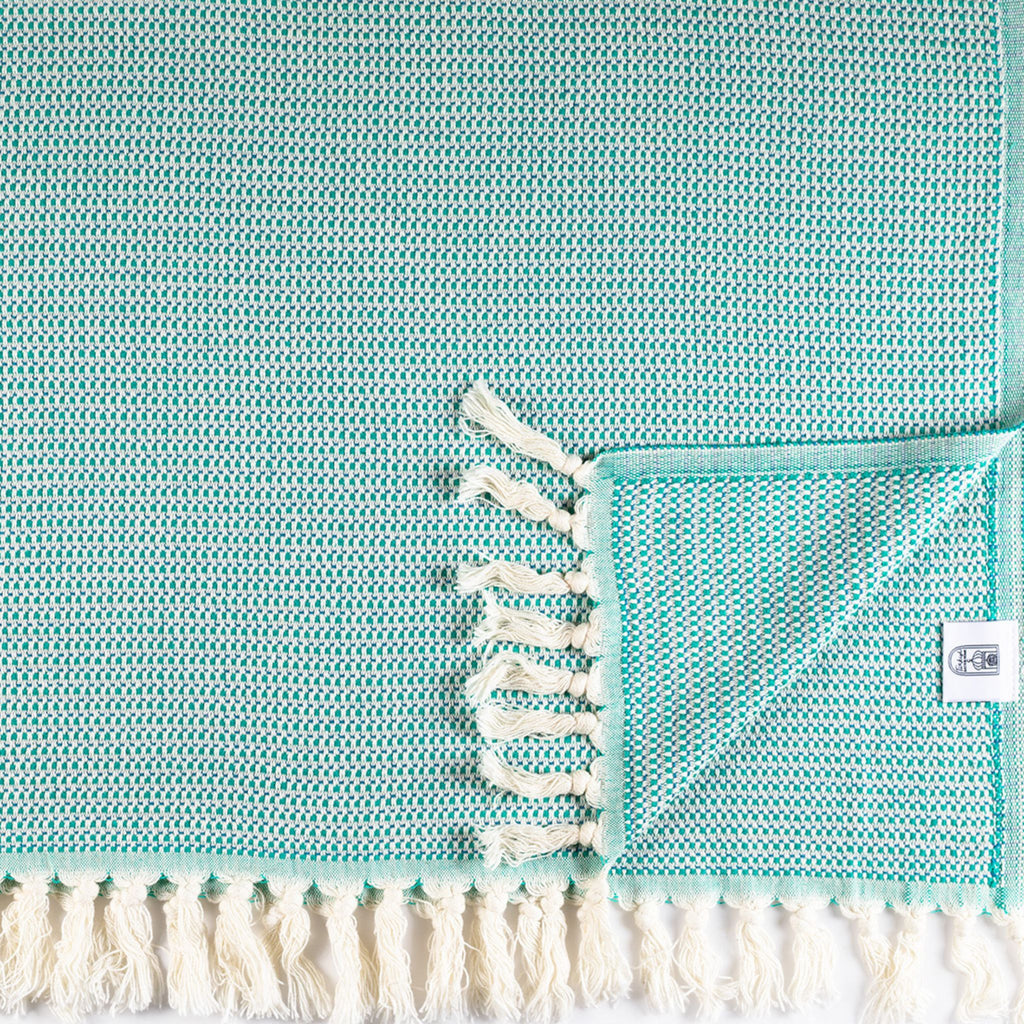 Criss Cross Pestamel Throw - Turkish Bath & Home