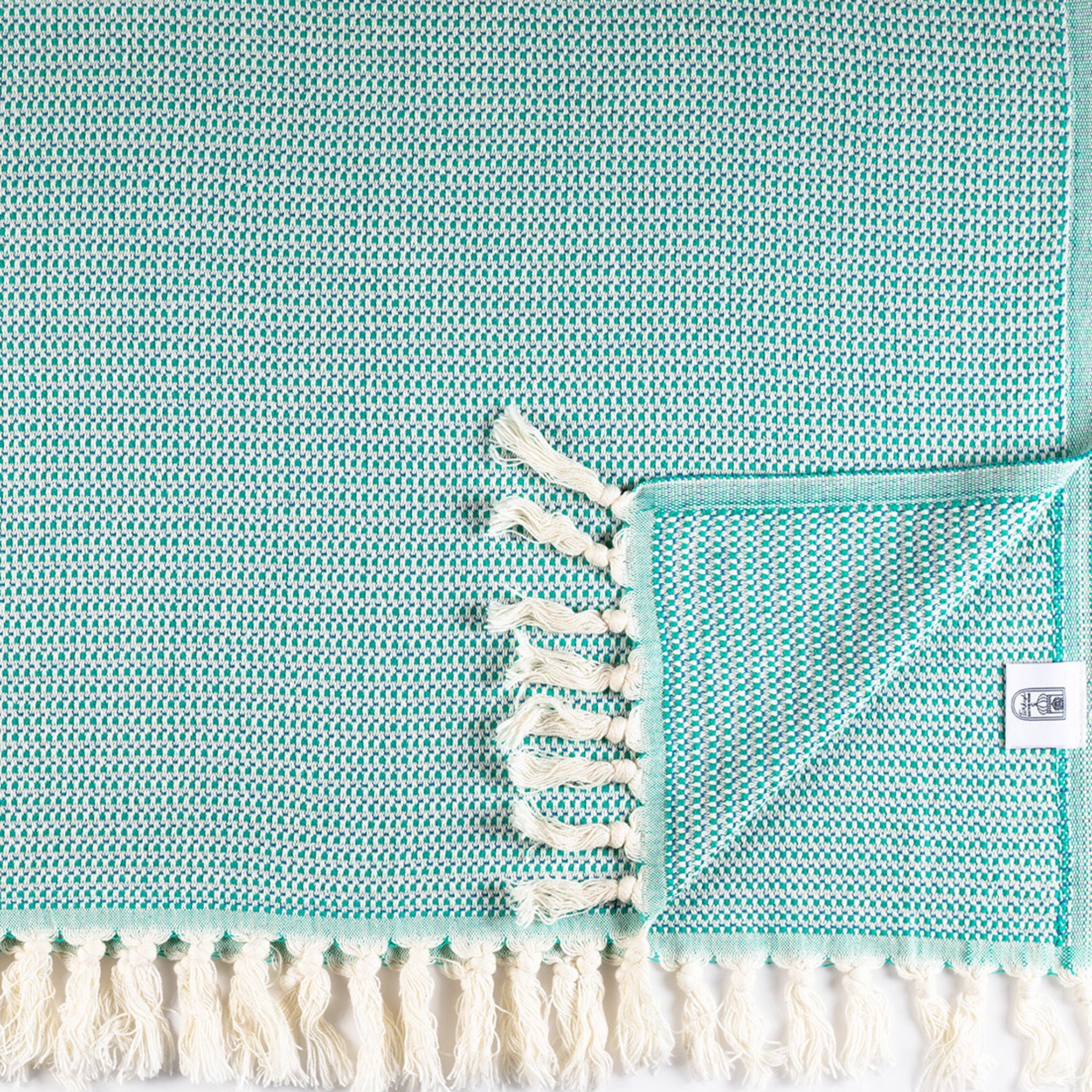 Criss Cross Pestamel Throw - Turkish Bath & Home