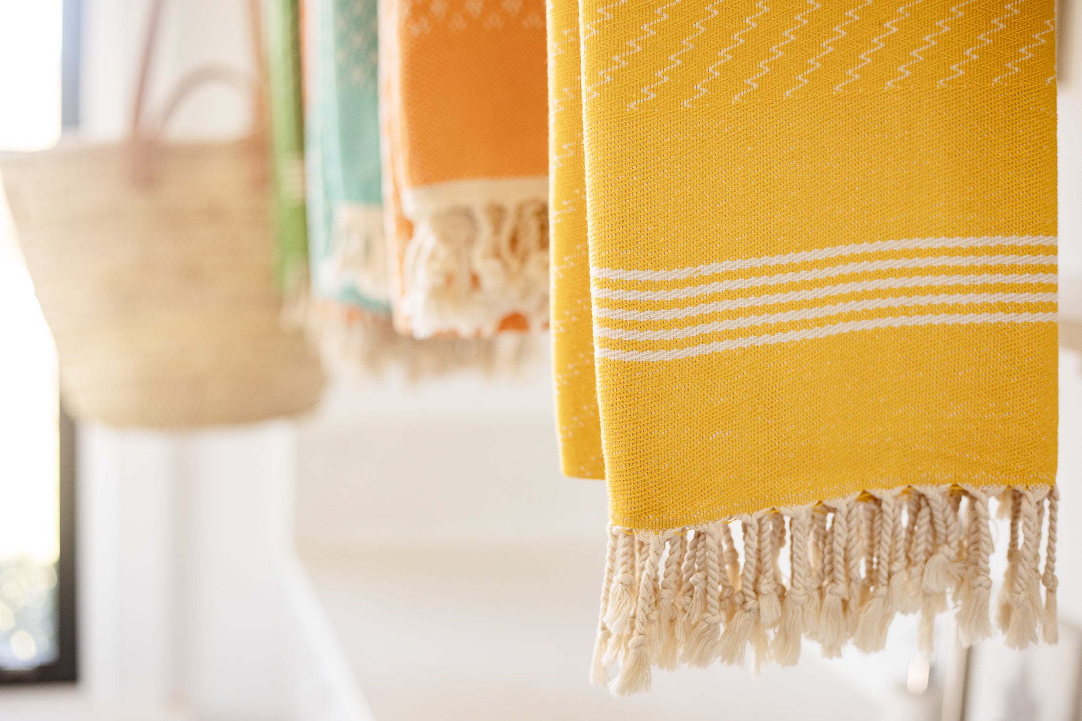 Zig Zag Light Weight Colourful Towel