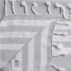 Criss Cross Design Flat Weave Hand Towel