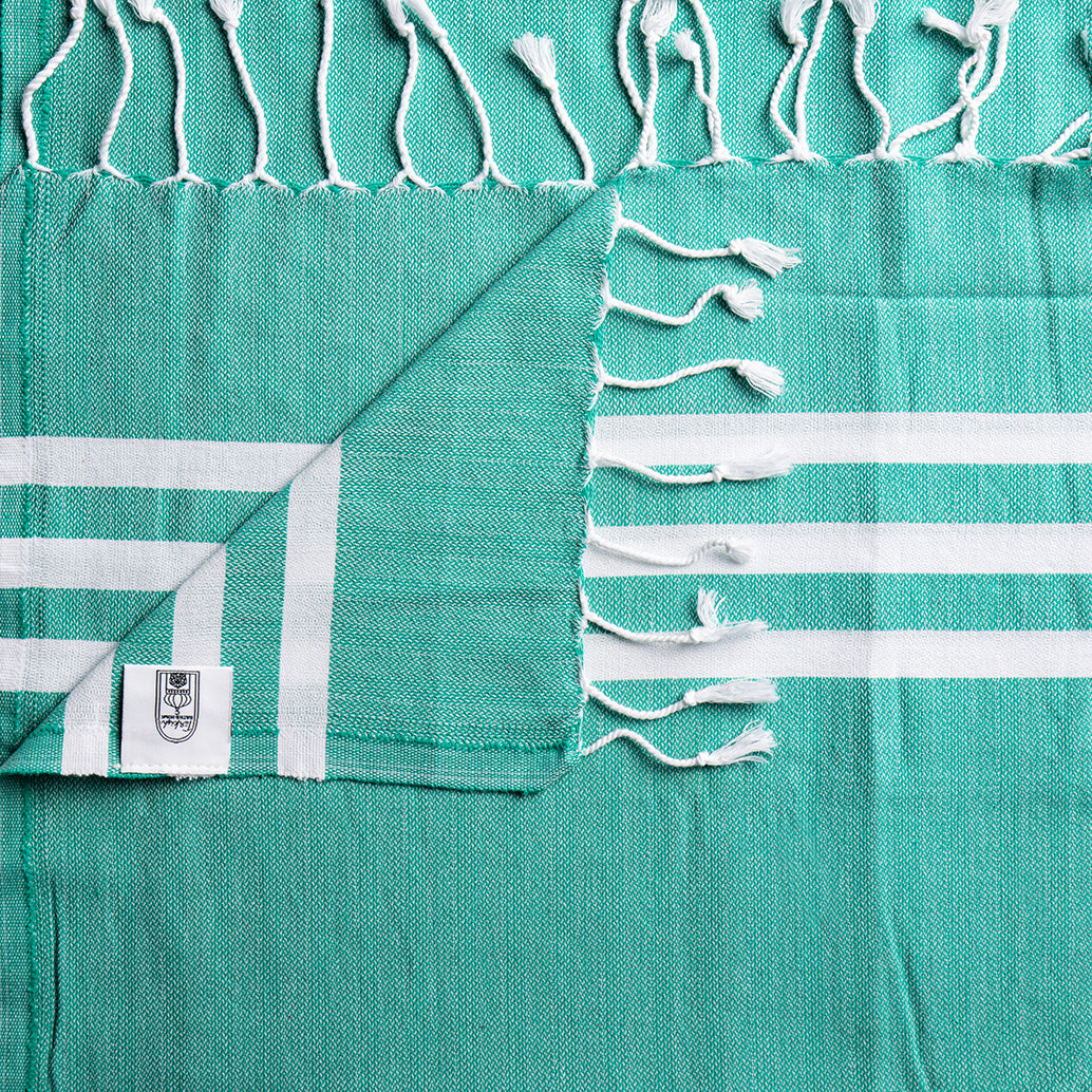 Summer Flat Weave Stripe Towel