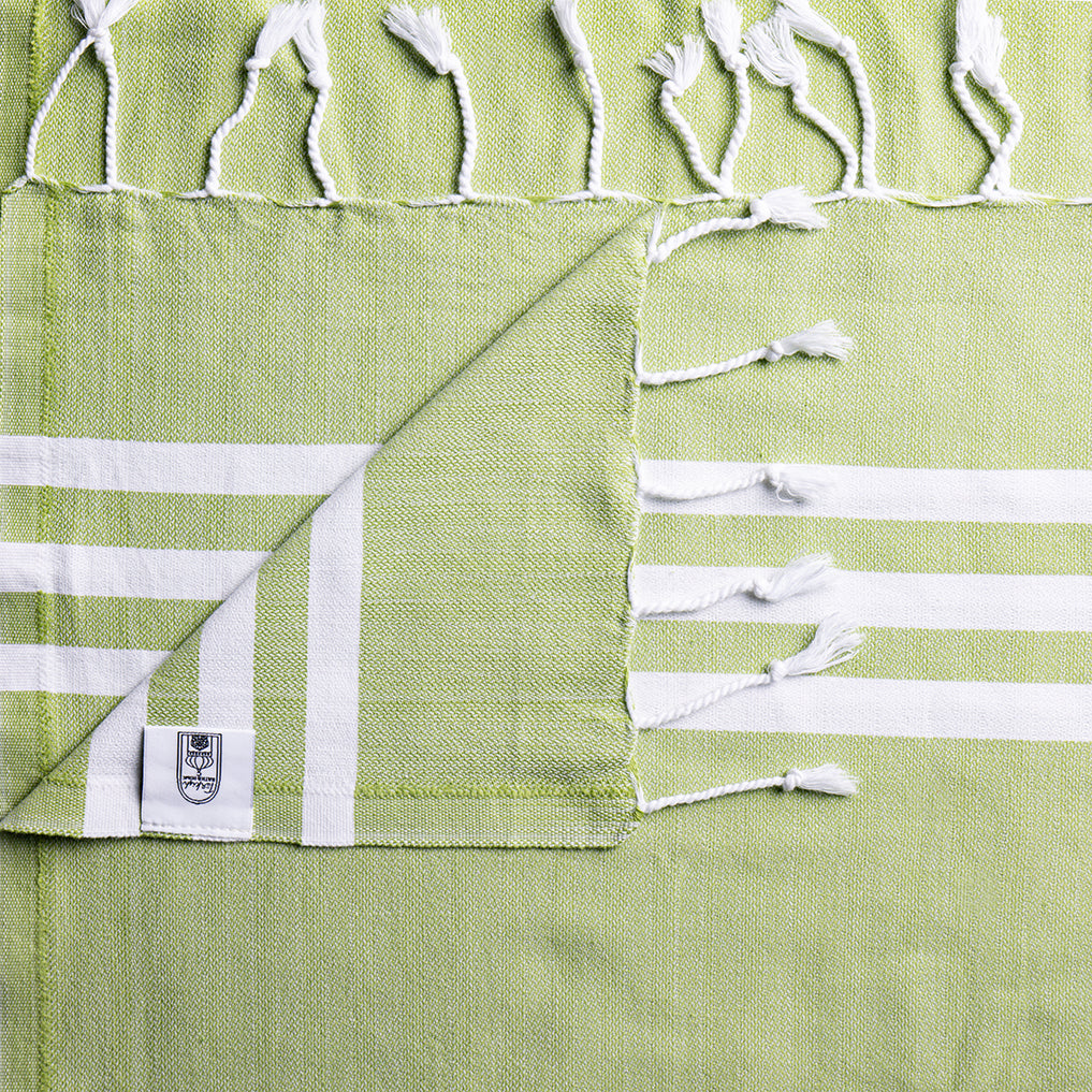 Summer Flat Weave Stripe Towel