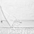 Small seamed thick looped hand towel from Turkish Bath & Home, featuring plush looped cotton texture.