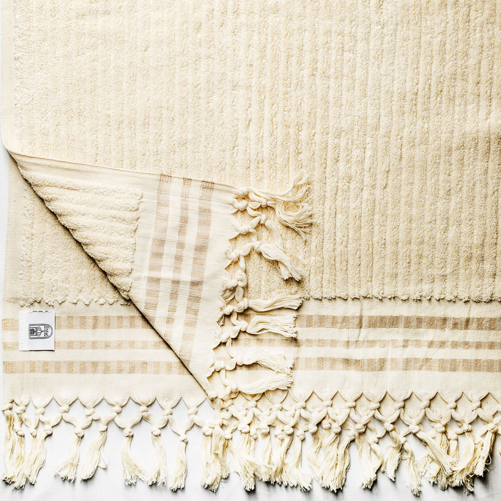 Large Seamed Towel - Turkish Bath & Home